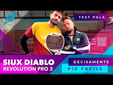 Siux DIABLO REVOLUTION PRO 3: Review (ENG SUBS). Pala da giocatore di destra. Più facile di prima