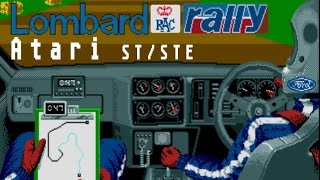 Lombard RAC Rally - Atari ST (1988)