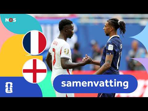 Samenvatting Frankrijk - Engeland | troostfinale | WK2026 ⚽️