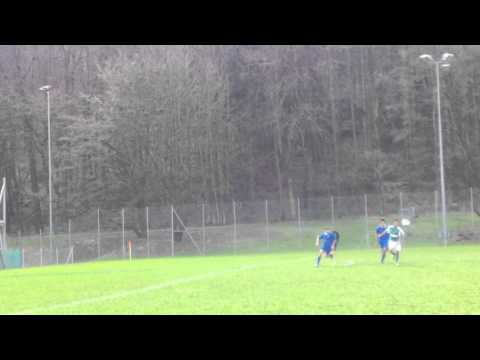 Ale hoche Steilpass zu Loris, Loris gfault worde vs. Fc Horgen