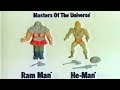 1982 He Man And Ram Man Commercial Masters Of The Universe From Mattel