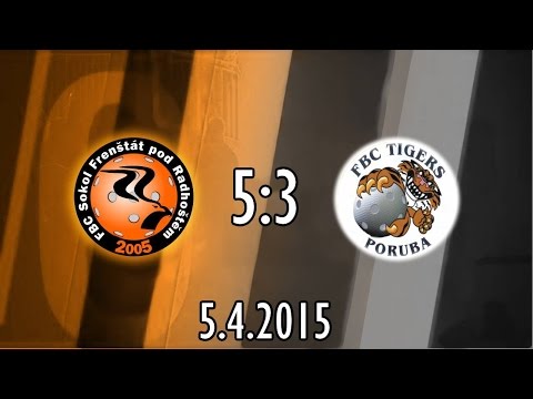 FFTV Dorostenci: FBC Sokol Frenštát p.R. - FBC Tigers Poruba 5:3 |5.4.2015|