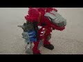 Power Rangers Dino Fury Megazord All Formations Part 1 Stop Motion Fortress Blade Hammer Formations