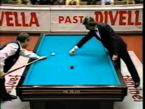 L'arte del biliardo 5 birilli - la trasmissione dell'effetto  --Lotti vs Giancone--