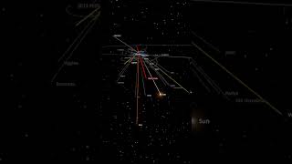 What if we sent a black hole through the solar system? - Universe Sandbox #spacesimulation