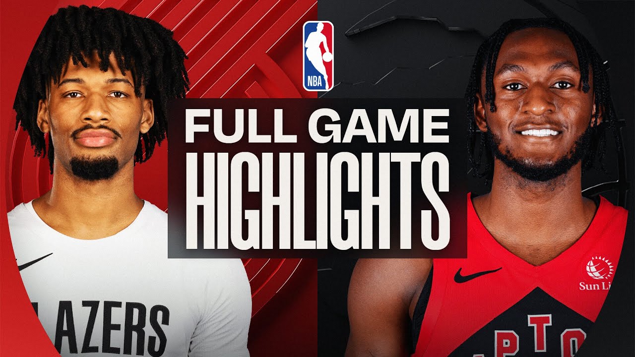 TRAIL BLAZERS at RAPTORS | FULL GAME HIGHLIGHTS | December 2, 2025