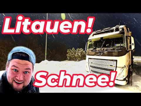 Das sieht nach Schnee aus! Von Polen nach Litauen