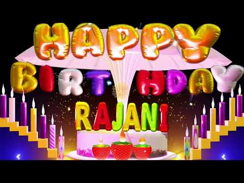 Rajani Happy Birthday Song | Happy Birthday To You  #rajani #happy #birthday #toyou #love