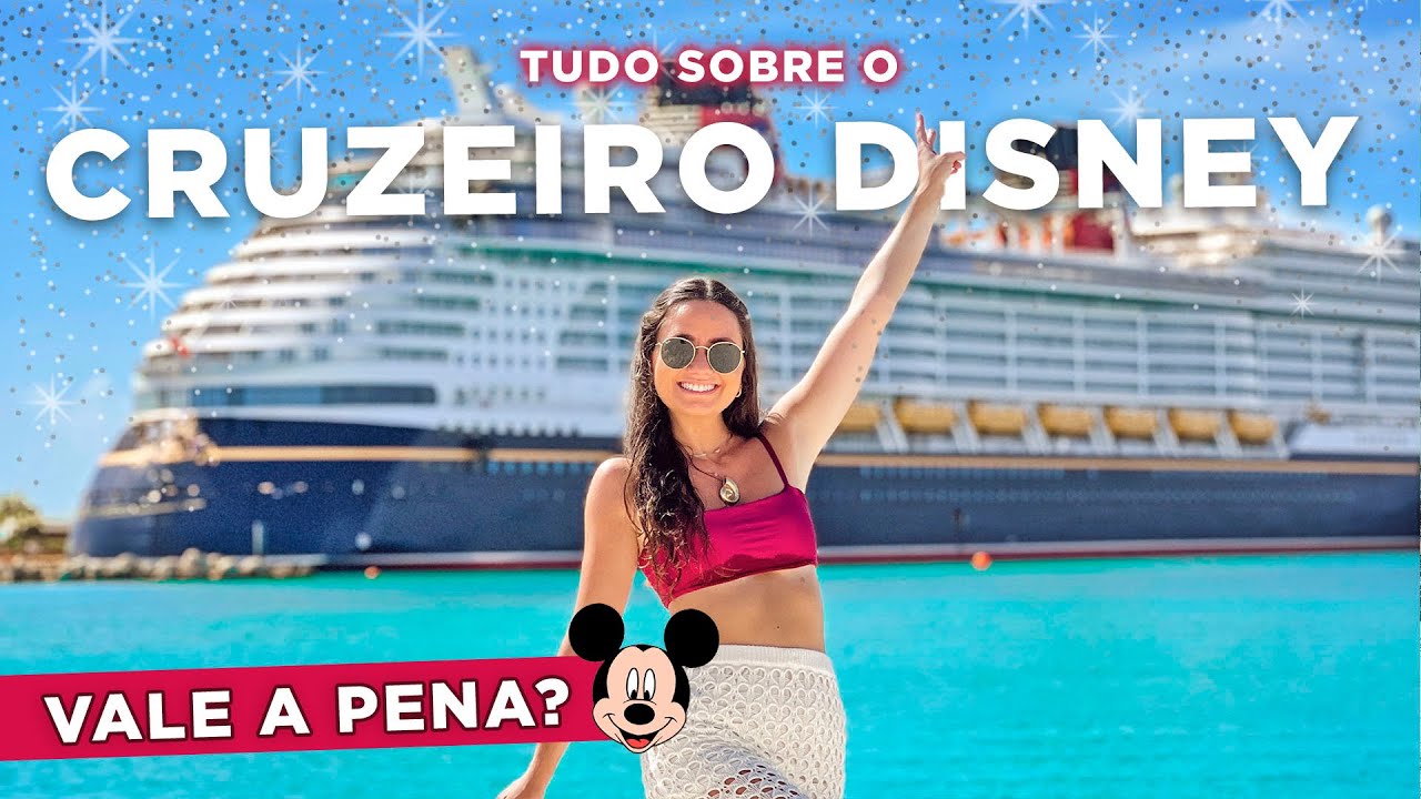 FIZ um CRUZEIRO da DISNEY pras BAHAMAS! | TUDO sobre o DISNEY WISH especial de Halloween