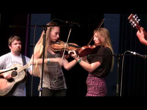 Katherine Beck & Olivia Lemmelin ~ 2012 Idaho Open Fiddle Contest ~ Twin Fiddle Entertainment