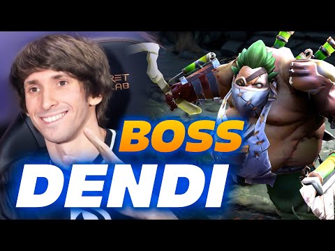 DENDI PUDGE BOSS - Dota 2 Pro Gameplay [Watch & Learn]