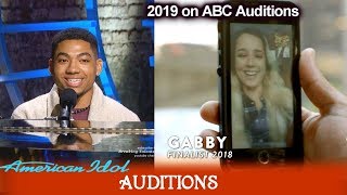 Nate Walker 18 years old “Say Something” Gabby Barrett Recommended  | American Idol 2019 Auditions