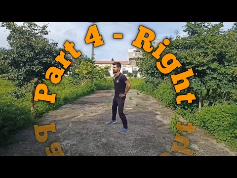 Sarvang Sundar Vyayam Part 4 - Right side at 45 ° || Smart Yoga Stepwise