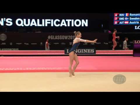 SPIRIDONOVA Daria (RUS) - 2015 Artistic Worlds - Qualifications Floor Exercise
