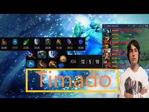 Timado Morphling Carry Gameplay Patch 7.31b - Dota 2 Full Gameplay Player Perspective