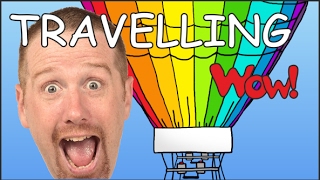 Travelling for Kids | English Stories for Children | Steve and Maggie traveling on Wow English TV