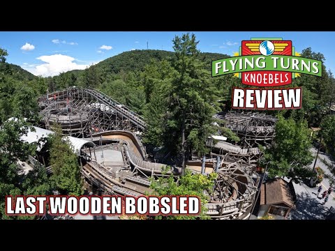 Video review of Flying Turns by Canobie Coaster