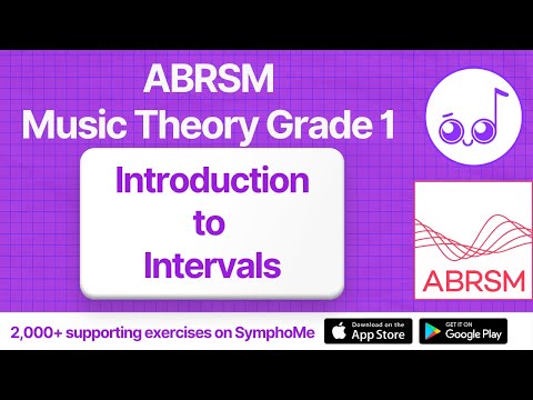 Introduction to Intervals — ABRSM Grade 1 Music Theory