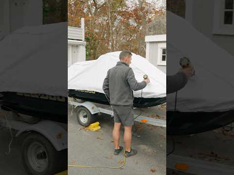Shrinkable JetSki Cover