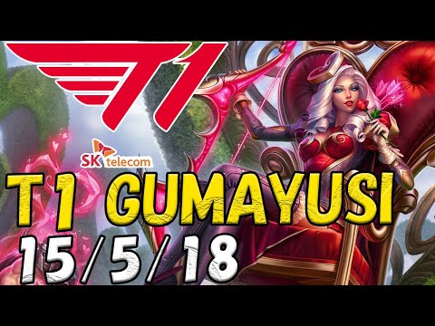 T1 Gumayusi アッシュ(Ashe) VS ヴァルス(Varus) BOT ADC patch 12.20 NA RANK