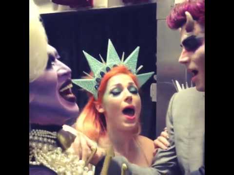 Adam Lambert and Bonnie McKee sing Ursula and Ariel's scene [Instagram-video]