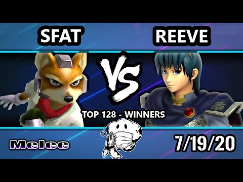 GOML 2020 SSBM - SFAT (Fox) Vs. Reeve (Marth) Melee Top 128