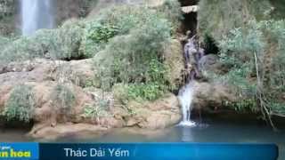 preview picture of video 'Thác Dải Yếm Moc Chau (Moc Chau Travel Group)'