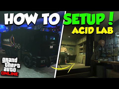HOW TO SETUP THE *NEW* ACID LAB BUSINESS | GTA Online Guide