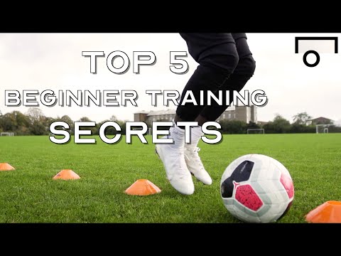 TOP 5 SOCCER TRAINING SKILLS FOR DUMMIES - BEGINNER TRAINING SKILLS