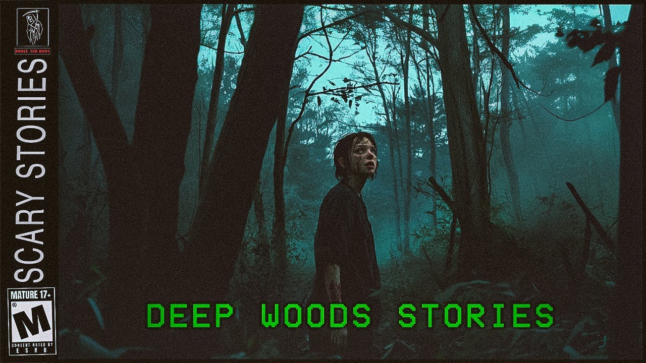 3 TRUE Deep Woods Stories With Rain & Haunting Ambience