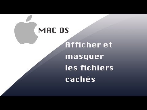 Afficher et masquer les fichier cachés sous MAC OS