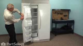Refrigerator Repair: Replacing the Freezer Door Gasket (Whirlpool Part # 2159074/2159082)