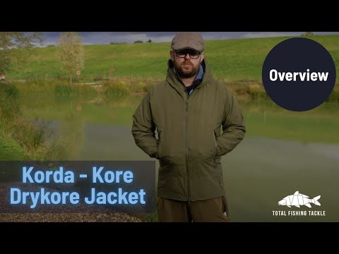 Kurtka Korda Drykore Jacket Dark Olive - M  film wideo 