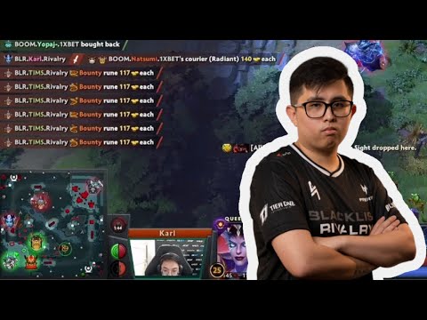 Tims just picked up 11 bounty runes in a span of a minute.