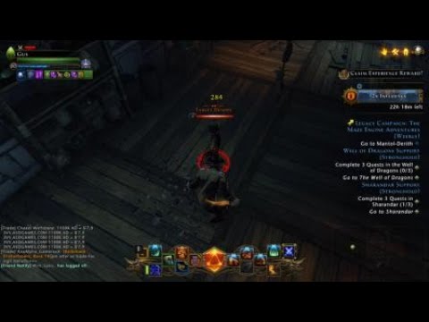 Neverwinter Hunting Hawk and Melee