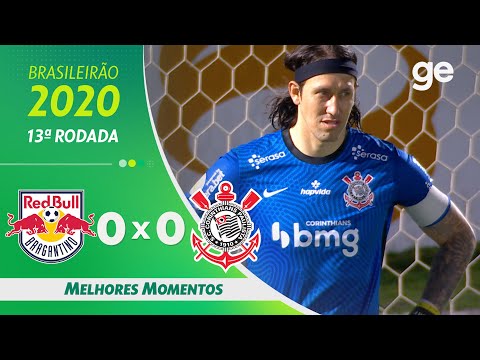 Gols e lances de Red Bull Bragantino x Corinthians