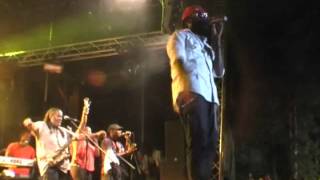 Tarrus Riley - Dean Fraser &amp; The Black Soil Band - 5/6 - Bless Me - Reggae Jam 2012