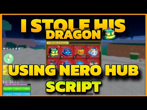 [DRAGON FRUIT] TRADE SCAM USING NERO HUB SCRIPT 2025 #bloxfruitsbestfruits