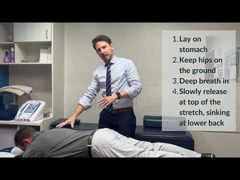 Keith Clinic Estramonte Chiropractic | Lower Back Extension Stretches