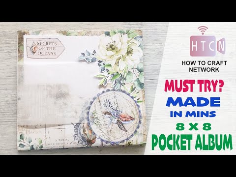 MINI ALBUMS IN MINUTES FOLIO ALBUM WITH NO MEASURMENTS! BRILLIANT!