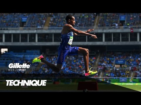 Triple Jump Technique with Olympic Champion Christian Taylor | Gillette World Sport