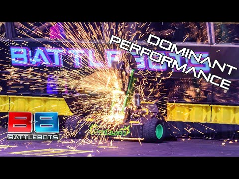 SawBlaze, Take a Bow! | SawBlaze vs. Rotator | BattleBots