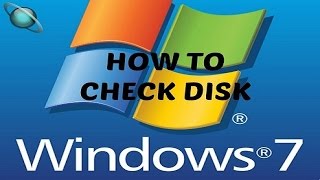 HOW TO CHECK DISK (chkdsk) WINDOWS 7