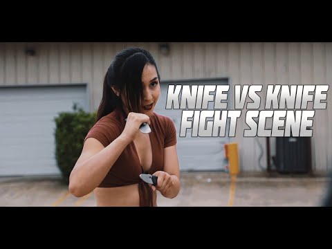 Knife vs Knife FIGHT SCENE