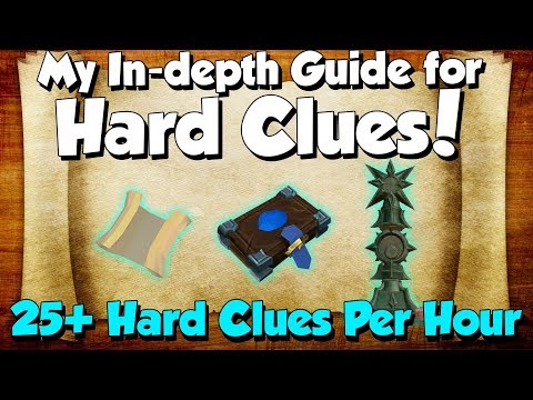 In-Depth Hard Clue Scroll Guide! 27 Clues/hr! [Runescape 3] My Set-up & How I solve each step