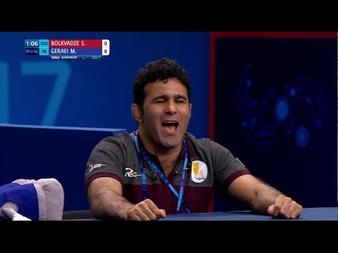 1/16 GR - 71 kg: M. GERAEI (IRI) df. S. BOLKVADZE (GEO) by VPO1, 3-2