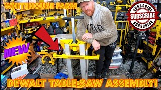 Dewalt Table Saw Stand DW7440RS Assembly DIY!