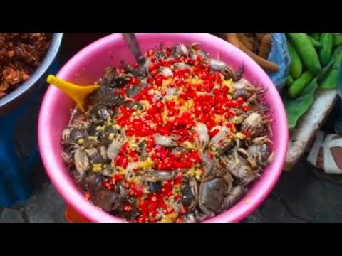 Cambodian Street Food 2018 - Phnom Penh Village Food - Asian Market Food Video