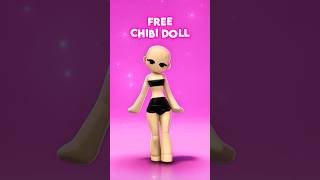 FREE CHIBI DOLL BODY 🤩🥰 #roblox #lanah #robloxfreeitems