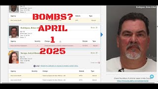 Ada County Idaho Arrests April 1 2025 / This guy had bombs
